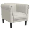 3 Piece Cream Velvet Sofa Set