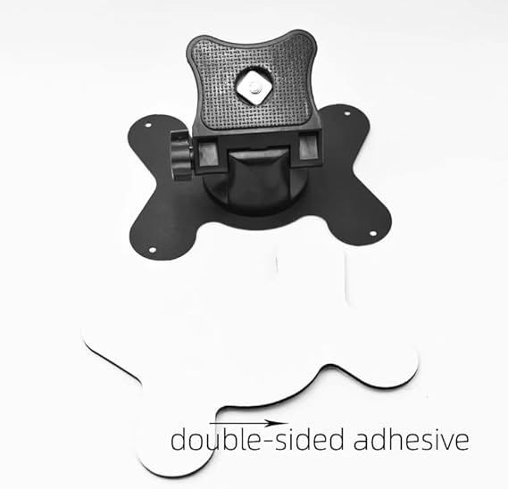 7-9 inch TFT display holder fit 1/4-20 thread reversing image display holder black