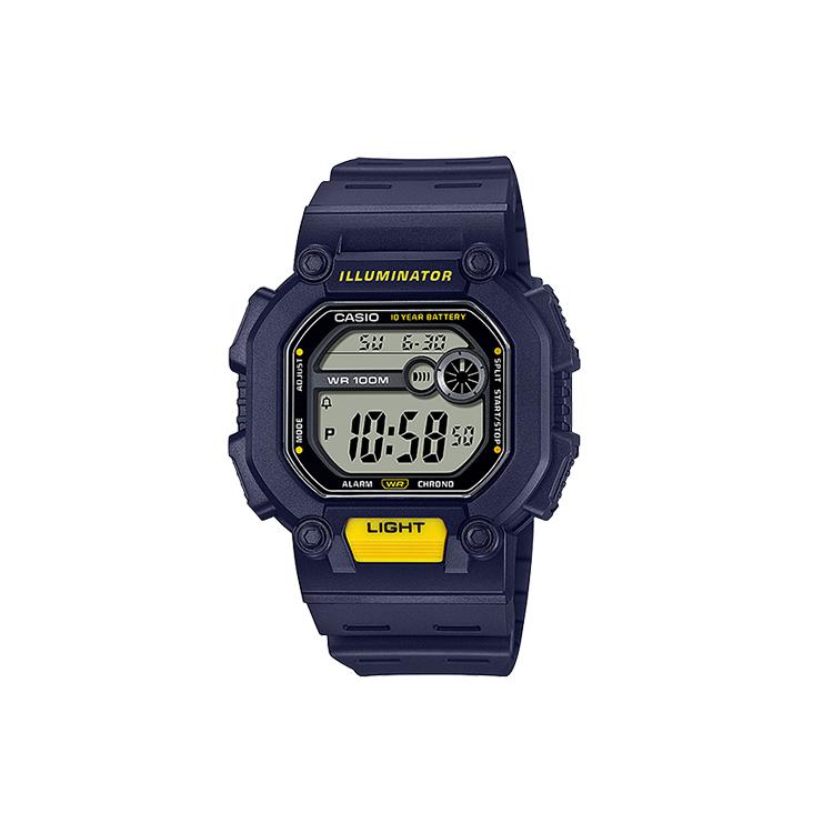 Casio Мужские СЕРЫЕ часы для ПОДРОСТКОВ W-737H-2A W-737H-2A