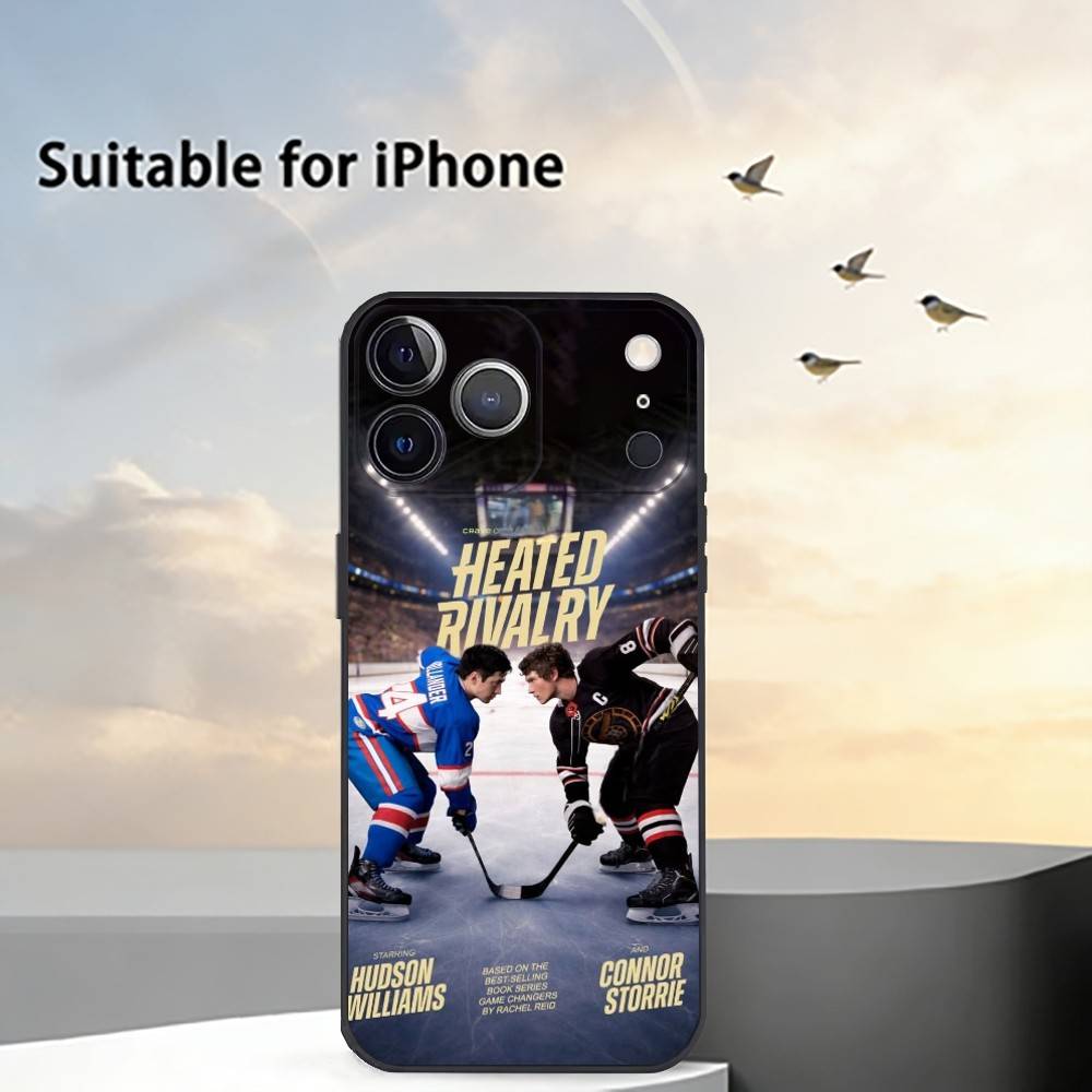 LGBTQ H-Heated R-Rivalry Ice-Hockey Phone Case Silicone Soft For IPhone 17 16 15 14 13 12 11 X XR Plus Pro Max Plus