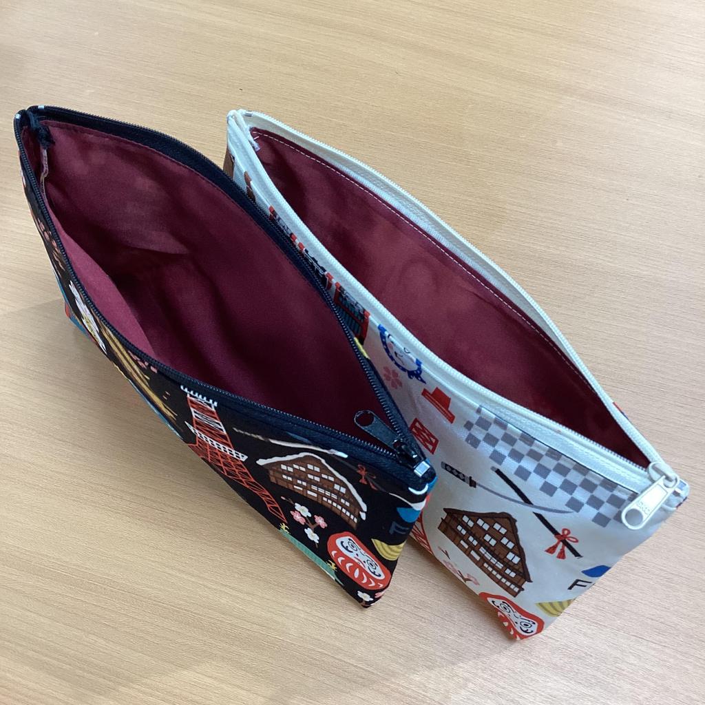 Кёсуке Мелкий предмет Слегка x 23 x Зарубежный Привет Белый Сделано в Японии Кошелек, Держатель, Большой, 13.5 1.5см, Мт. Фудзи, Асакуса, Киото, Хлопок, Сувенир,