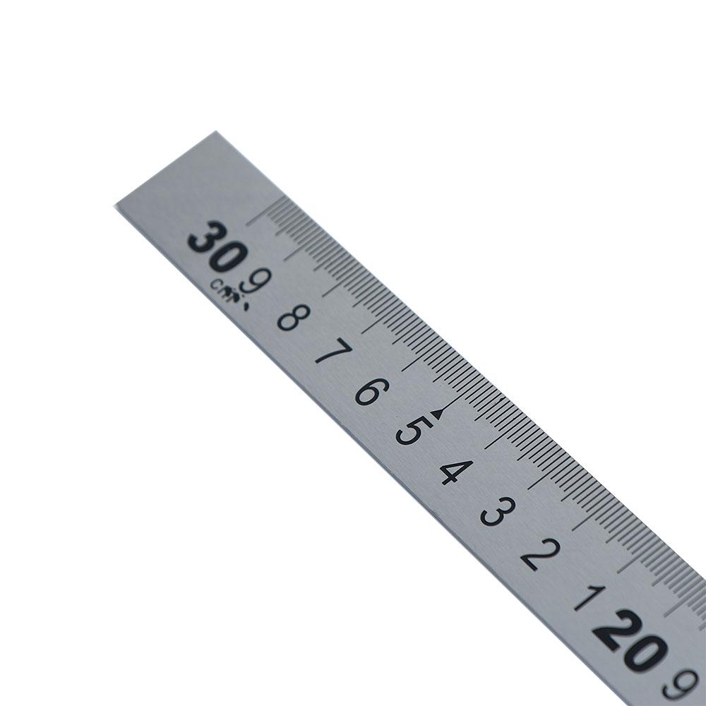 Metal Measuring Tool Double Sided 90 Degree Ruler 90 Angle Ruler L Shape Ruler Straight Ruler