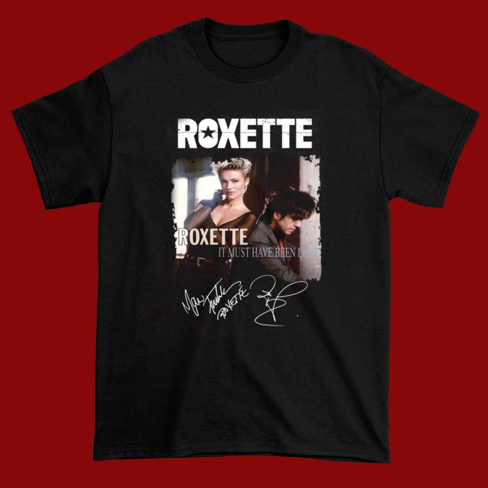 Roxette It Must Have Been Love Футболка Черная Унисекс все размеры футболки C219 Унисекс Футболка