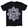 Мужская футболка Motorhead Warpig с логотипом-лучами Маленький Черный