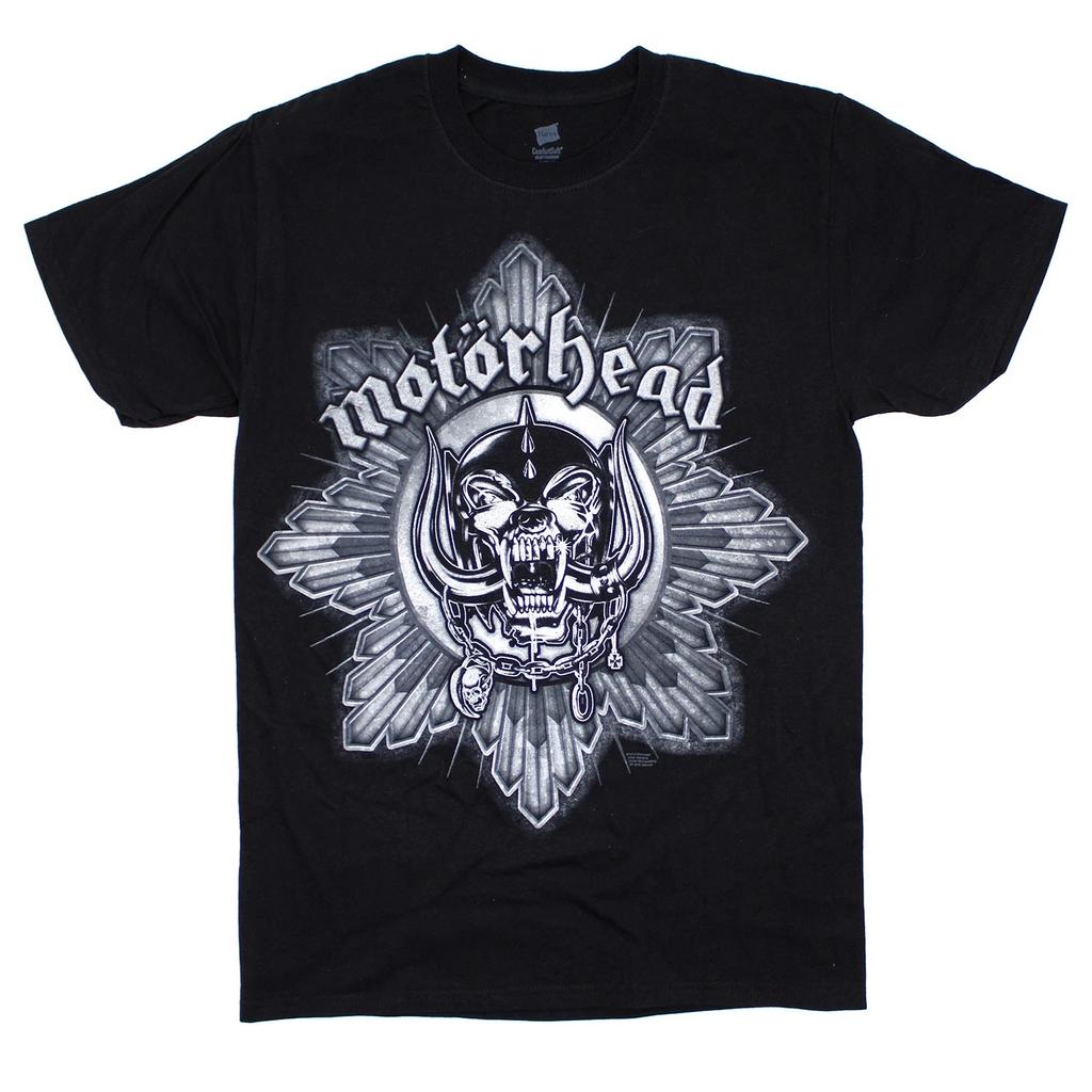 Мужская футболка Motorhead Warpig с логотипом-лучами Маленький Черный