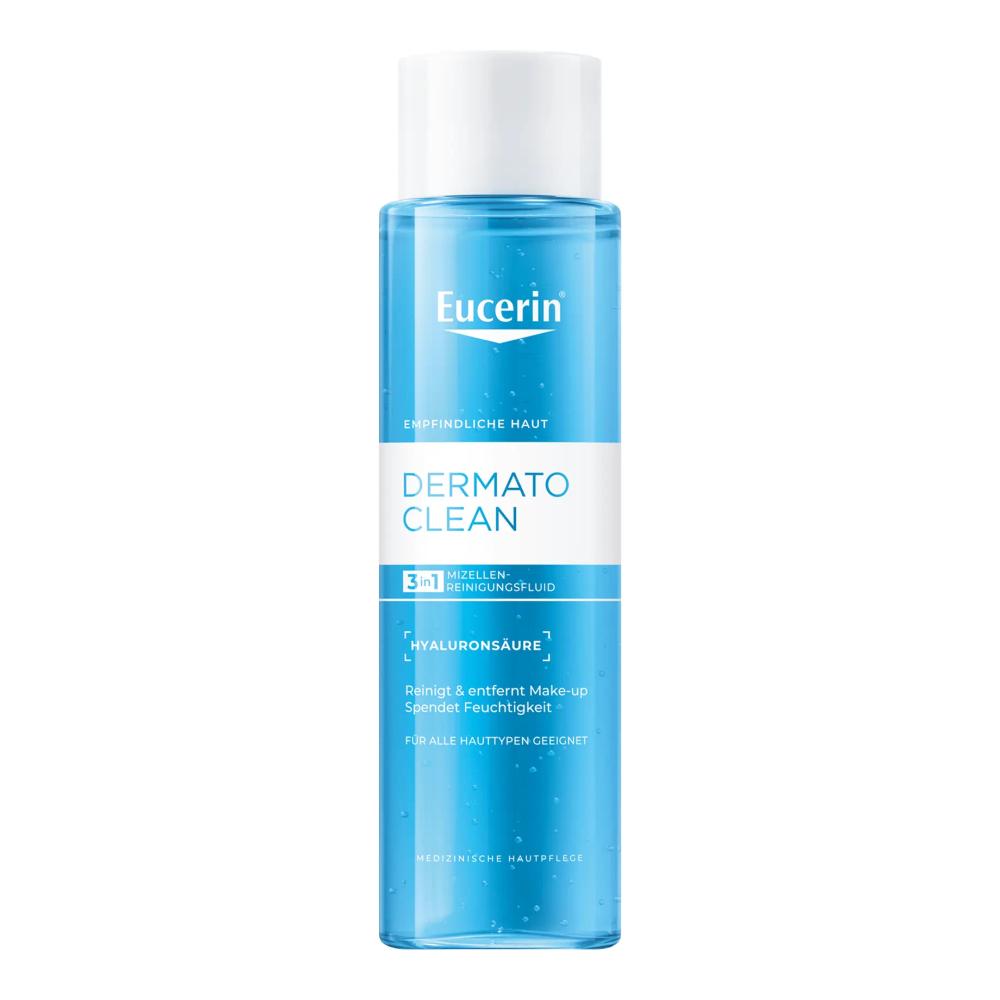 Eucerin Dermatoclean Гиалуроновая Очищающая Вода 3-в-1 400 мл