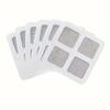 5-20Pcs Disposable Floor Drain Sticker Shower Drain Hair Catcher Cover Sink Strainers Hair Filters Bathtub Mesh Filter Sticker
