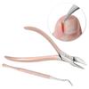 Professional Stainless Steel Nail Clipper Cutter Trimmer Ingrown Toenail Pedicure Manicure Tool Kit for ParonychiaRose