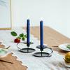 European Style Handheld Metal Candlestick Anti-slip Tabletop Candles Stand  Aromatherapy