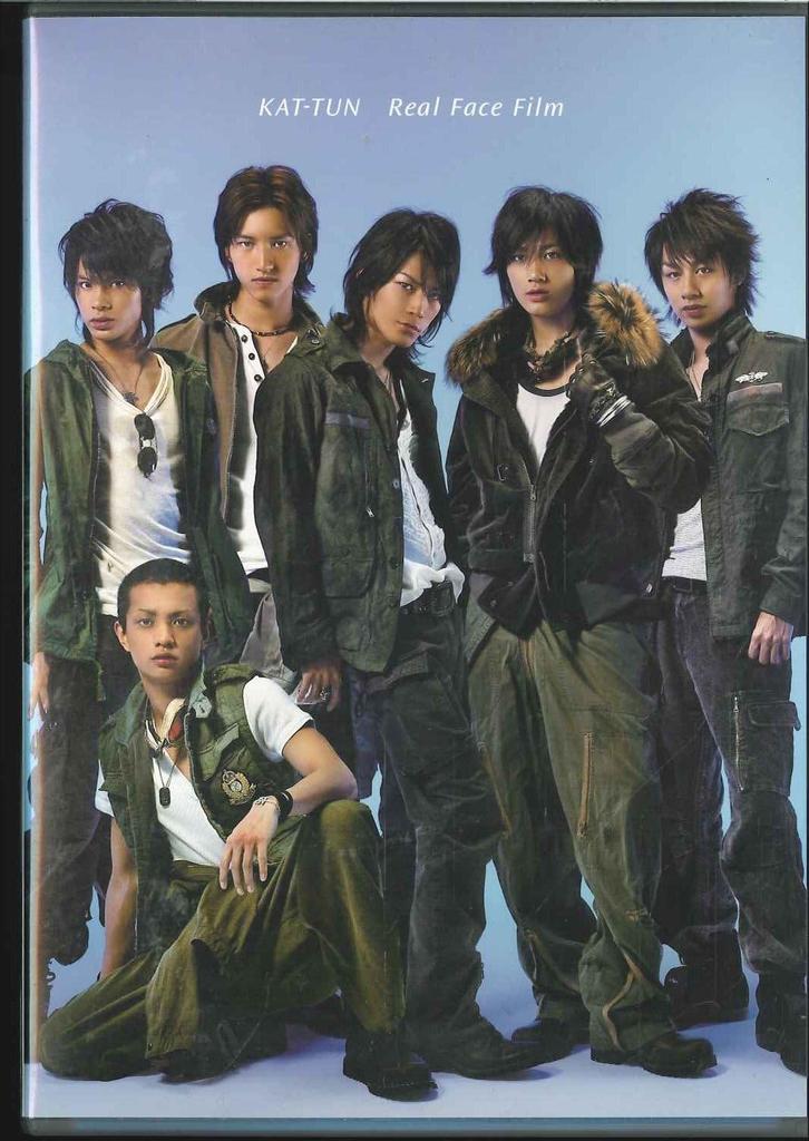 DVD KATTUN Real Face Film JABA5011 JONE 2006 Япония Музыкальное видео Б/у