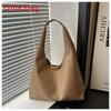 Retroinspired Womens Shoulder Bag With Magnetic Flap And Inner Phone Pocket For Daily Wear