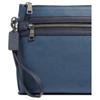 COACH Academy Cow Leather Clutch Large Men's Blue 32175-DEN