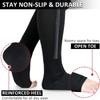 Compression Zip Sox Socks Stretchy Leg Support Zipper Medical Socks For Varicose Veins Edema Swollen Relief