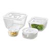 iwaki Pack & Range Square Glass Food Storage Containers Heat Resistant Microwave Safe PS-PRN-11W