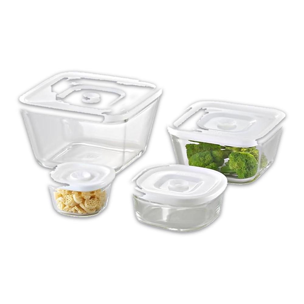 iwaki Pack & Range Square Glass Food Storage Containers Heat Resistant Microwave Safe PS-PRN-11W