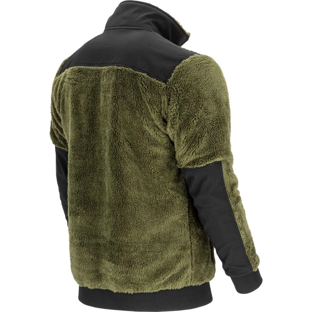Green Sherpa Zip-Up Sweatshirt, "", Ce, Lahti
