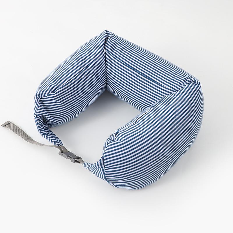 Multifunctional travel pillow U-shaped neck pillow Car plane pillow Unprinted U-shaped pillow
