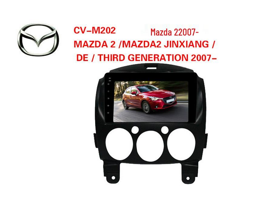9-дюймовый Android-мультимедийный Bluetooth-экран для Mazda 2