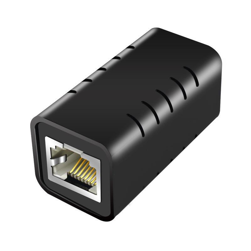 Удлинитель сетевого кабеля RJ45 с защитой от молнии, 100-метровый гигабитный прямой адаптер-коннектор.