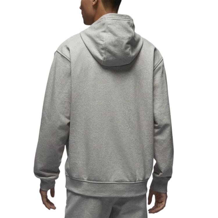 Jordan Мужская толстовка Dri Fit, меланжево-серая, HF9903-050
