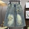 Shorts Women Jeans Summer Cotton Denim Vintage Loose Large Size High Waist Casual Jeans Shorts