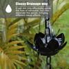 120CM Lotus Rain Chain Heavy Duty Metal Outdoor Garden Hanging Rain Catcher Cups Outside Gutters Downspouts Decorative Rain Chain Replacement