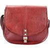 Dark Brown Crossbody Shoulder Saddle Bag Purse for Women, Cross-body Handbag for Girls.