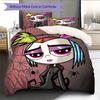 Little Bug Girl  Pattern Bedding Quilt Set  Home Decoration  Gift (1 * duvet cover + 2 * pillowcase  without core)