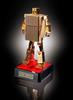 TAMASHII NATIONS Soul of Chogokin Golden Warrior Gold Lightan GX-32R Gold Lightan 24K Gold Plated Finish Approx. 130mm (Robot Form) ABS & PV