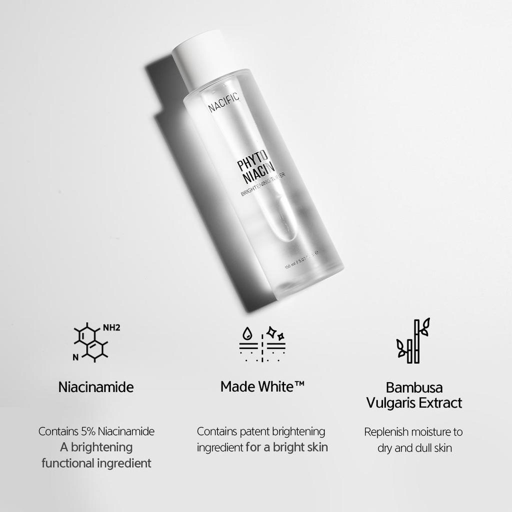 [NACIFIC] 150 мл отбеливающего тонера с фитонацином