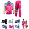 Mens 80s 90s Shell Suit Costume Adult Sports Men Sports 80s 90s Adult Fancy Dress Outfit Shell Suit Costume  cosplay costumes