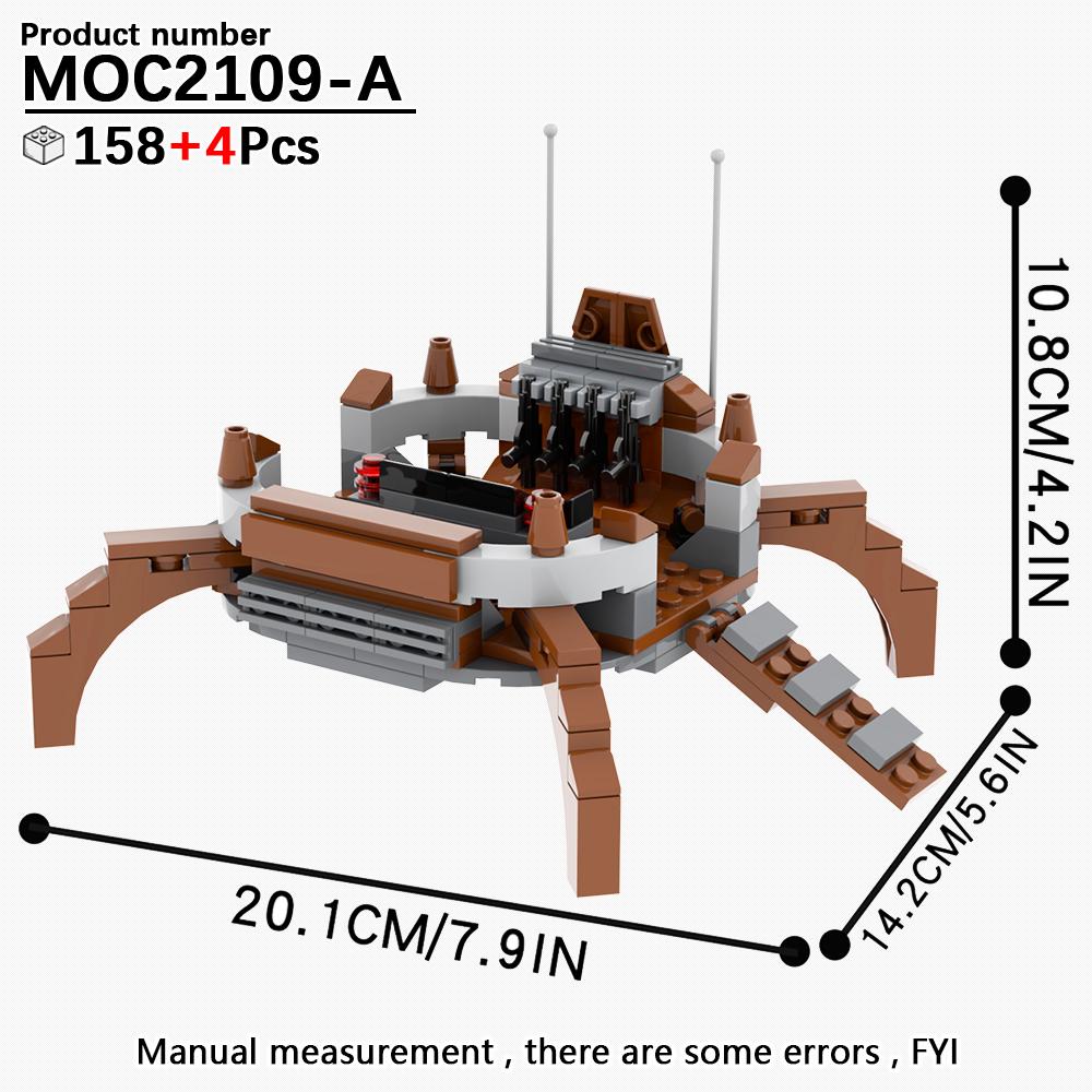 MOOXI Серия «Космические войны» Сценарная модель MOC Кирпич DIY Диорама Взрослые Детские Игрушки Набор строительных блоков Монтессори Подарки Украшение