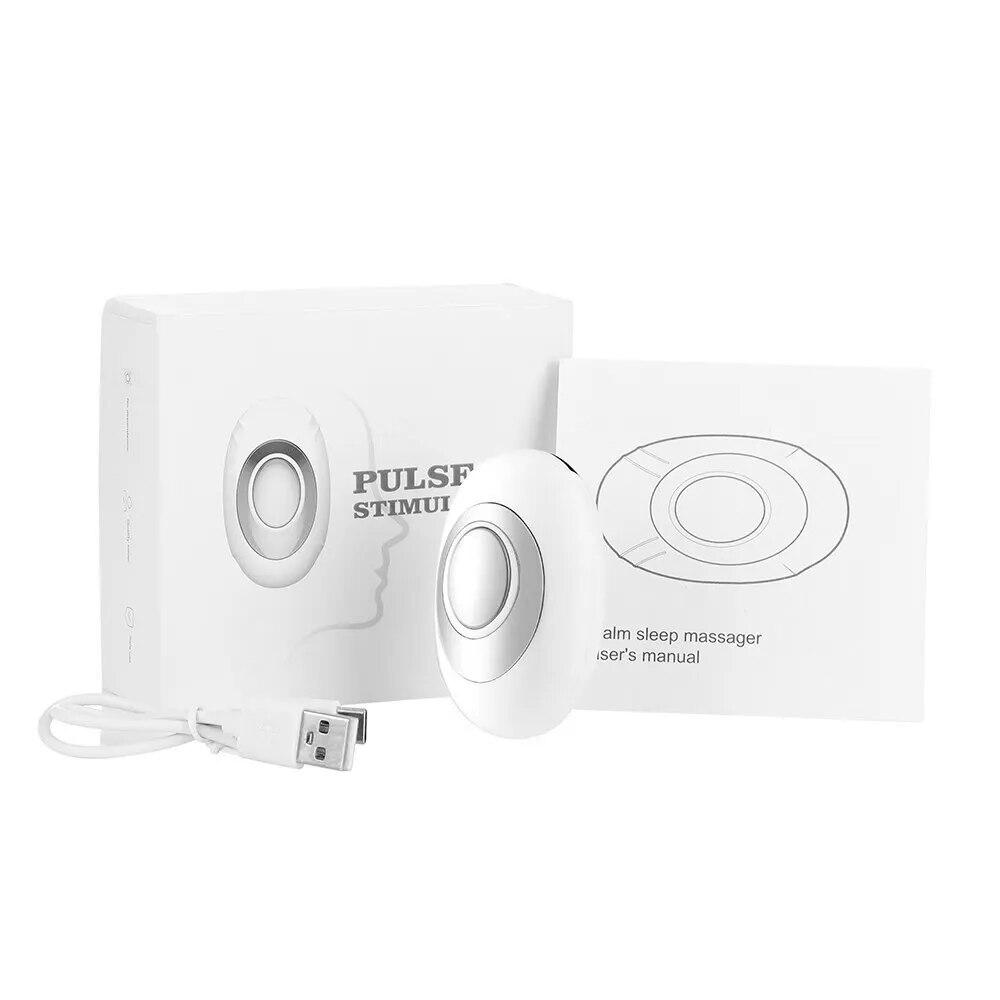 Ручное устройство для сна, импульсная стимуляция, терапия, тревога, нейросон, нервы, бессонница, успокаивающее устройство, инструмент для сна