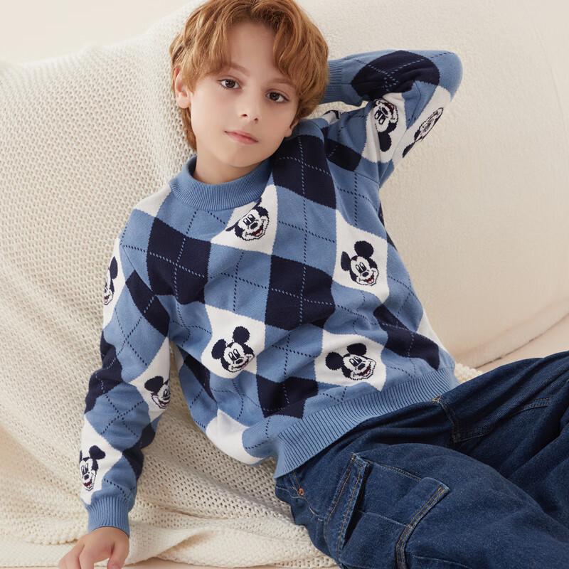 Disney Boys' Cotton Pullover Knit Sweater