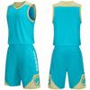 Mens Basketball Jersey Set Custom Printed Team Uniform Kids Youth Training Game