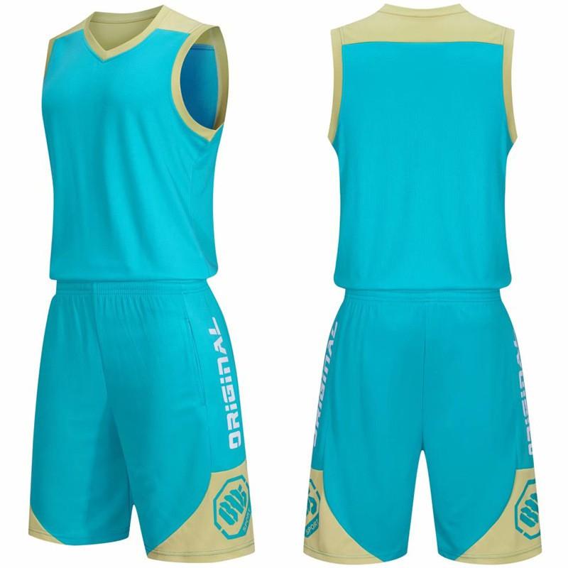 Mens Basketball Jersey Set Custom Printed Team Uniform Kids Youth Training Game