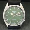 Seiko 5 АВТОМАТИЧЕСКИЕ ВИНТАЖНЫЕ 6309A ЯПОНИЯ МУЖСКИЕ ЧАСЫ С ЗЕЛЕНЫМ ЦИФЕРБЛАТОМ a701245-5 R206a-a701245