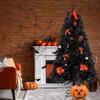 N201 6ft Artificial Christmas Tree 1600 Branches Easy Assembly With Iron Bracket For Outdoor Indoor Decor