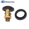 For Yamaha Outboard 2-Str 9.9D 15D Thermostat 6F5-12411-03 with Gasket 682-12414-A1