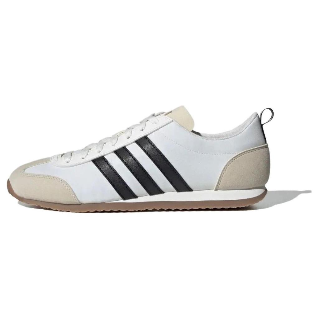 Adidas VS Jog 2.0 White Black Unisex Sneakers Footwear-White Core-Black JI2436