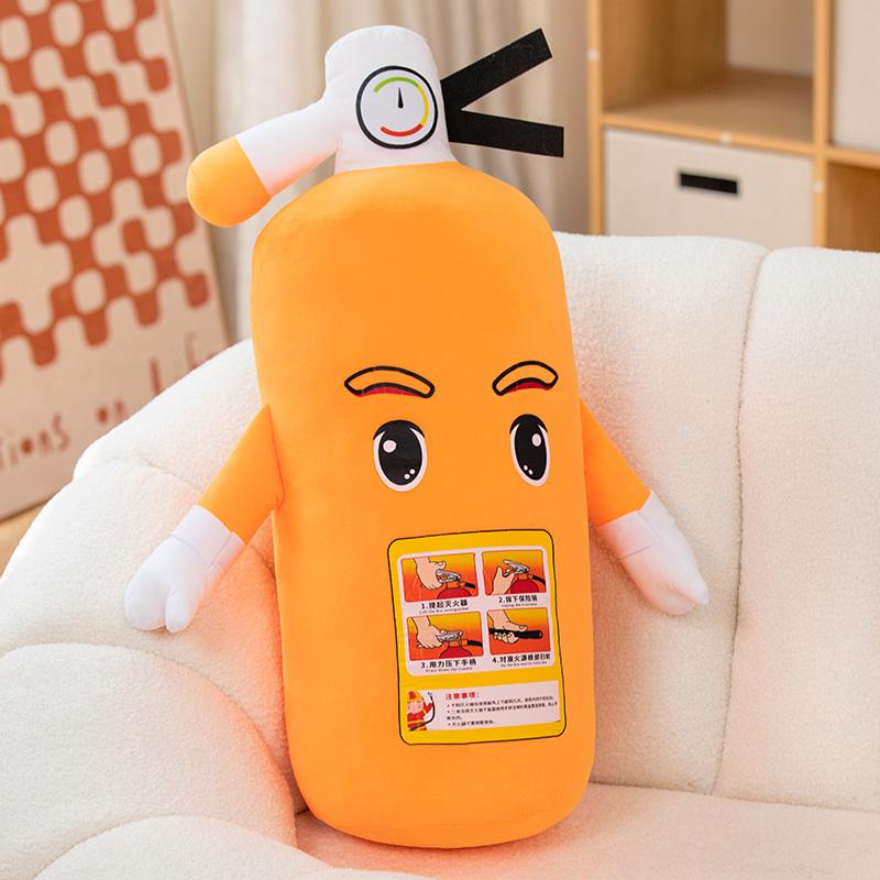 Simulation Creative Plush Toys NOS Nitrous Oxide Bottle Soft Throw Pillow Cushion Birthday Gifts Car Decor Backrest