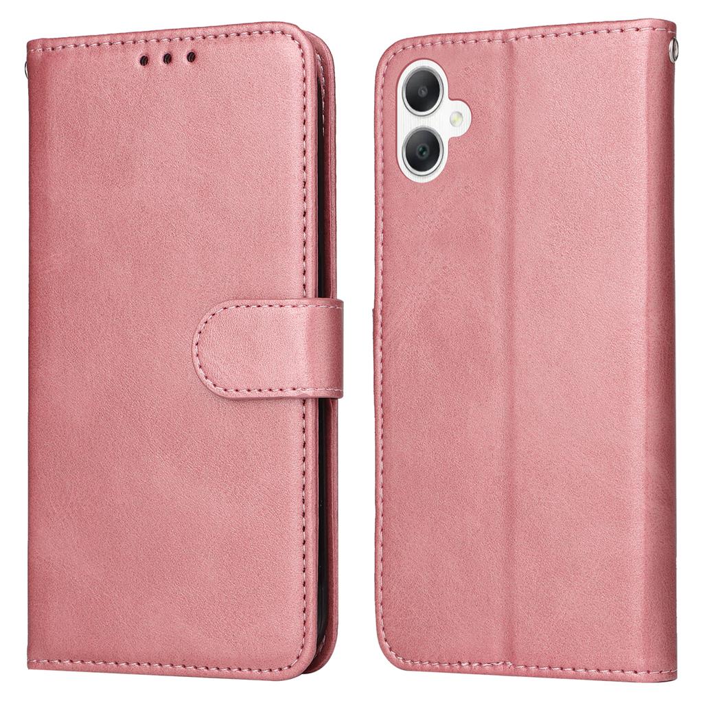 For Samsung Galaxy A06 4G Case PU Leather Phone Cover with Cash/Card Slots