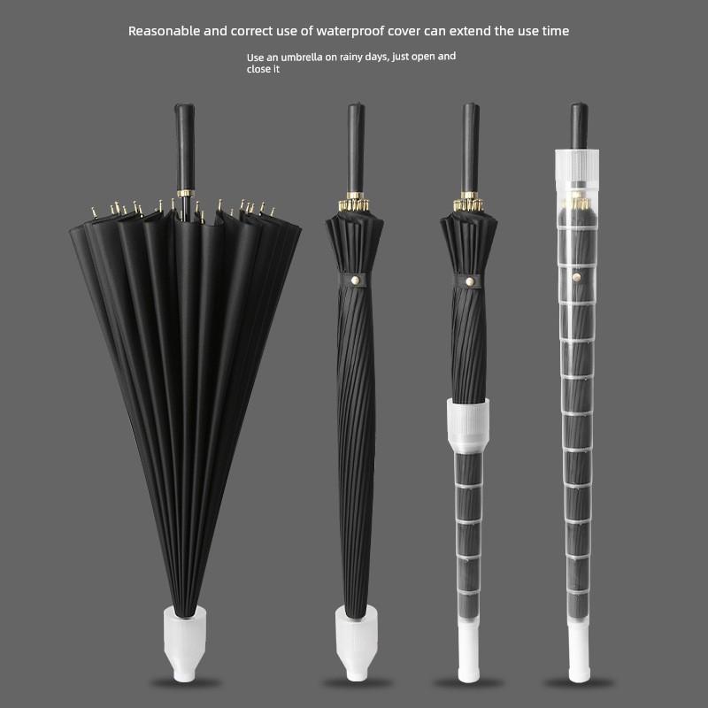 New Model Children's Umbrella for Elementary School Students, Waterproof Cover for Boys, Double Automatic, Large Size, Reinforced, Long