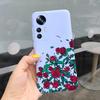 For Xiaomi 12T Pro Case 2022 Cute Sunflower Pretty Girls Cover Silicone Soft Phone Case For Xiaomi Mi12T Mi 12T Pro Cover Bumper