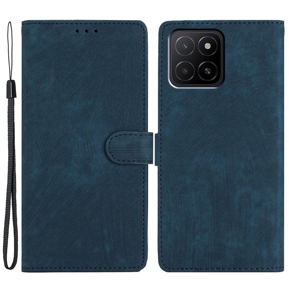 Чехол для Honor X5b/X5b Plus с отделениями для карт, покрытие PU-кожа с ощущением кожи, подставка