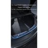 For Tesla Model 3 Highland 2024 Door Sill Strip Guard Mat Trunk Threshold Protector Side Anti-kick Pad Magic Hook Installation