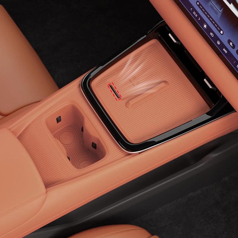 Для Changan DEEPAL S05 2024 Силиконовая Защитная Накладка на Центральную Консоль Устойчивая к Царапинам Противоскользящая Аксессуары для Интерьера Автомобиля