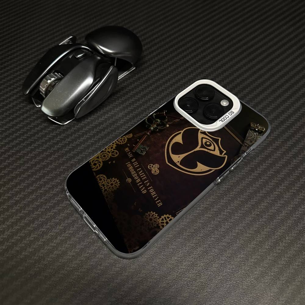 Чехол для телефона с логотипом T-tomorrowland для iPhone 16 15 14 13 12 11 Pro Max 17 Plus Цветной чехол