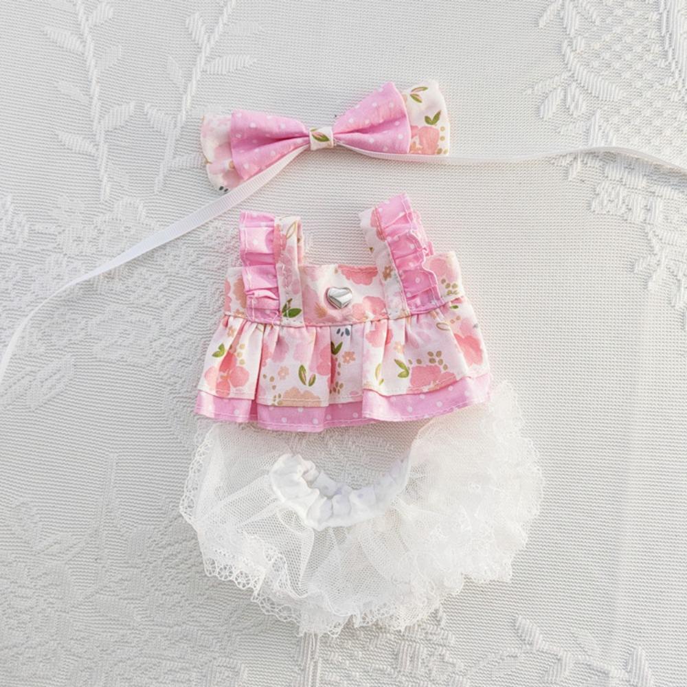 Милое кружевное платье для куклы, модная плюшевая одежда для кукол, для 20-сантиметровой хлопковой куклы/кукол-айдолов EXO