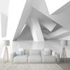 Mural Wallpaper 3D Stereo Space Geometric Building Fresco Living Room TV Study Creative Art Wallpaper